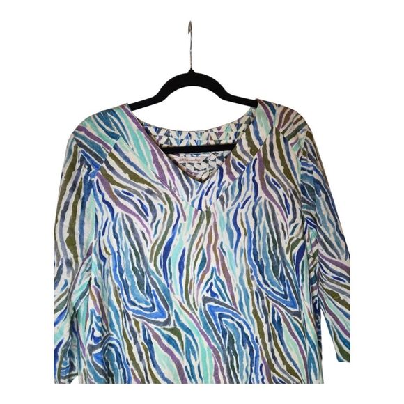 SOFT SURROUNDINGS Positano Dress - Size PL Petite Large - Picture 5 of 12